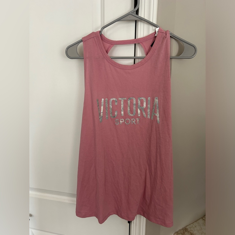Victoria's Secret Sport tank top Sparkly Medium NWT